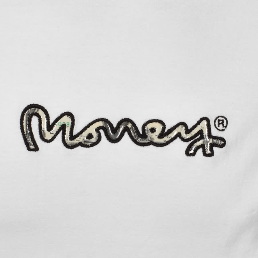 Alternative Image for ProductMoney Real Cash T Shirt White3